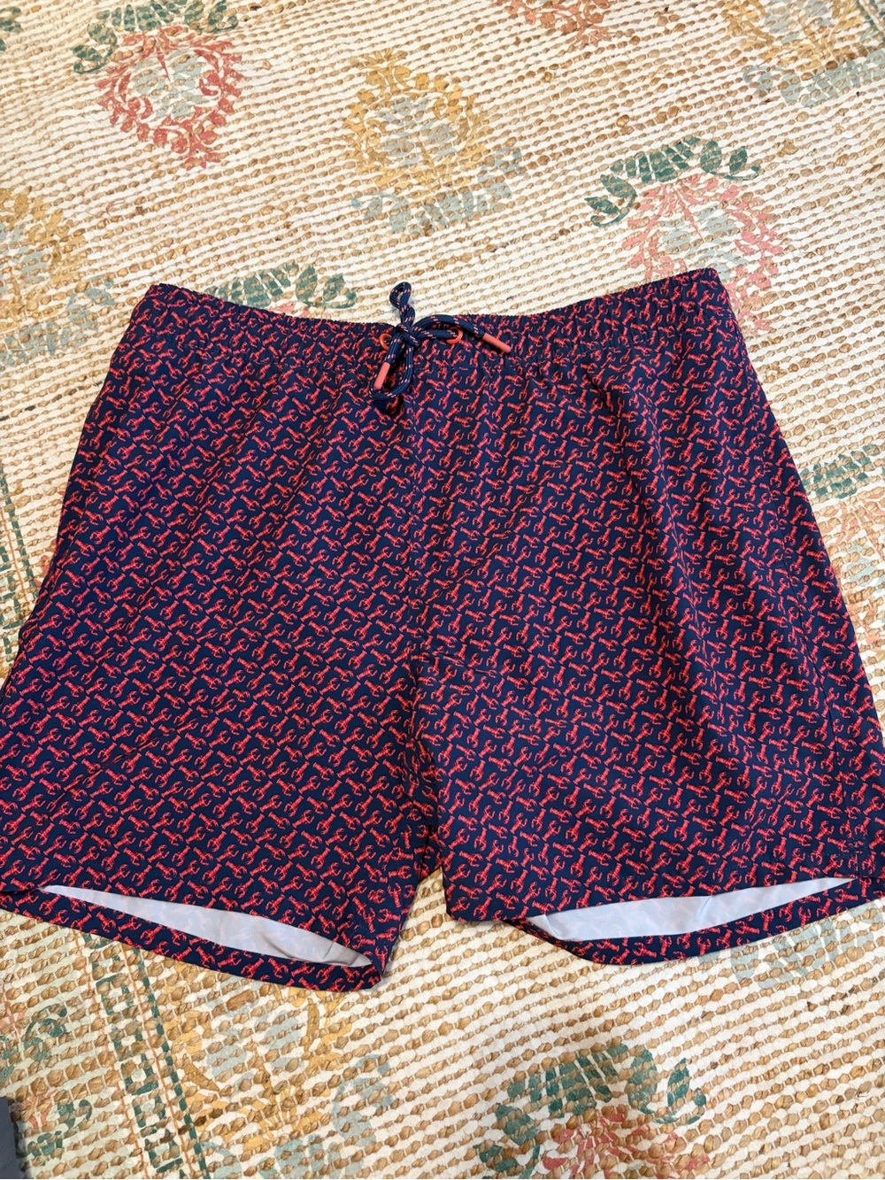 Men's IZOD Swim Shorts with Lobster Print